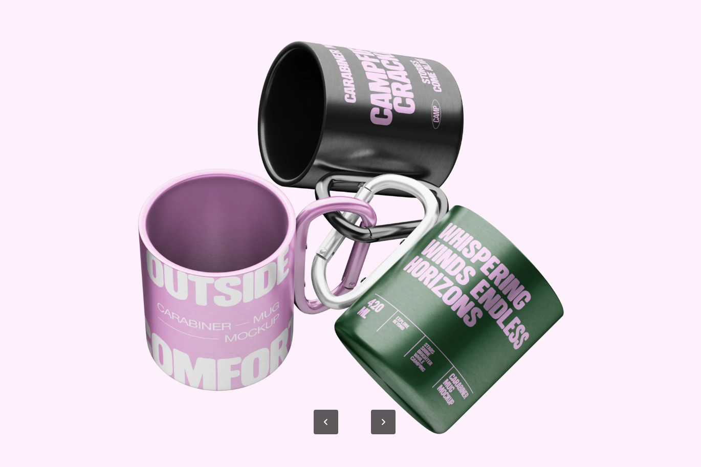 G6450 PS样机马克杯分层设计可编辑PSD源文件高端质感多角度展示Mug Mockup