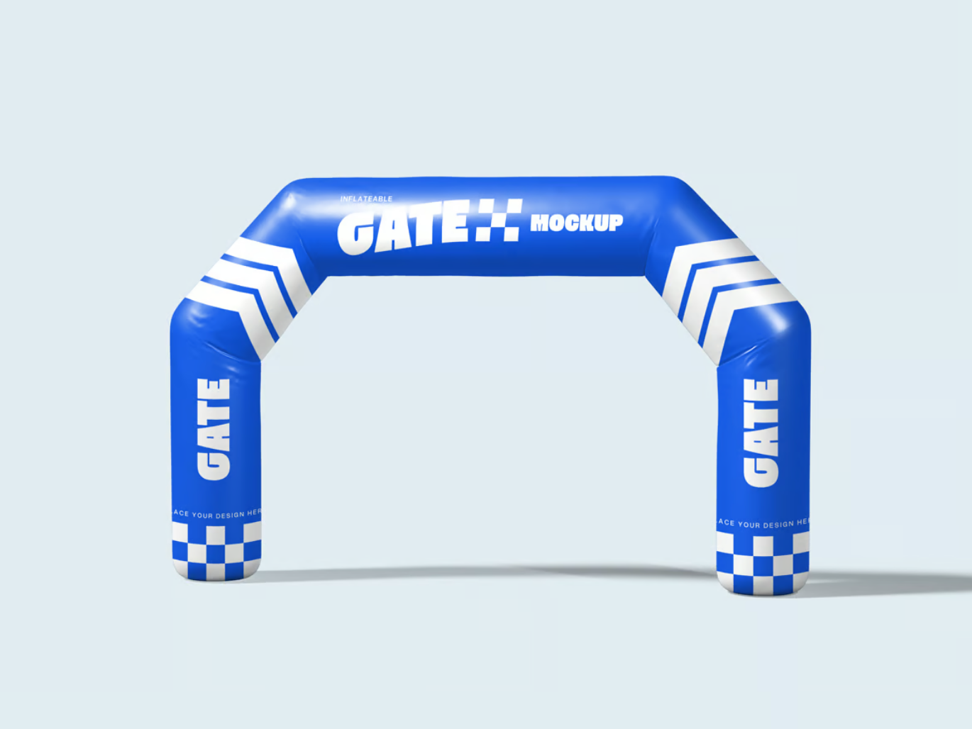 2024高端PS样机门牌设计分层PSD可编辑设计师必备素材Gate Mockup-果觅网