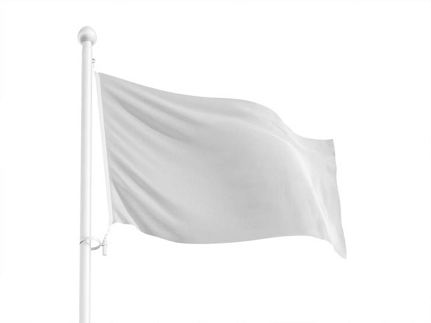 PSD分层可编辑旗帜样机素材高清免抠图PS样机设计模板Flag Mockup-果觅网
