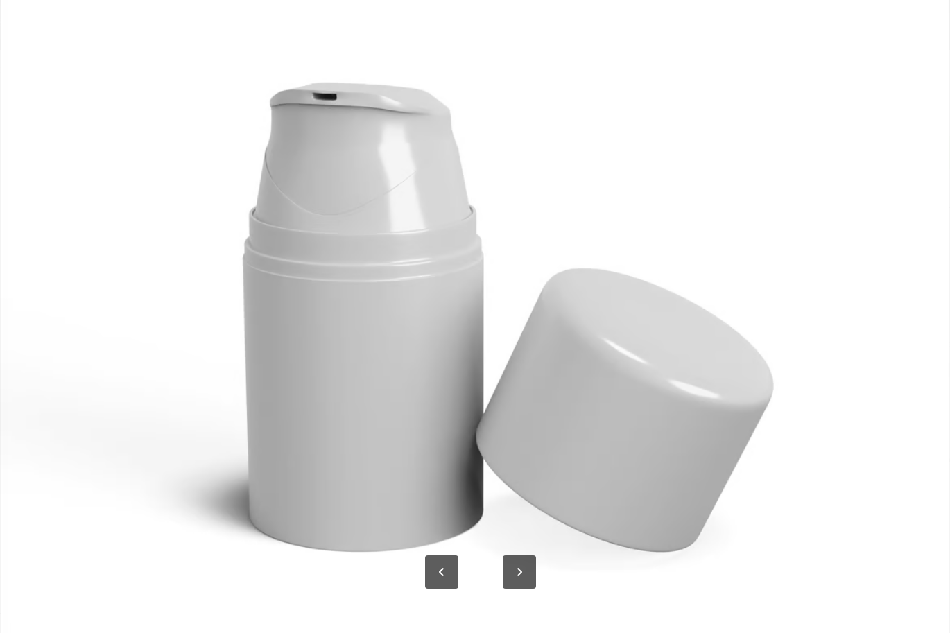 高精度3D泵瓶PS分层样机化妆品包装透明背景Pump Bottle Mockup-果觅网