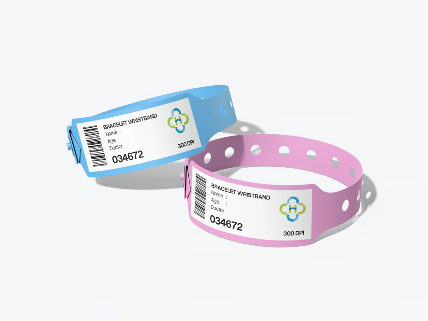 医疗手环PSD分层样机智能手环UI设计可编辑高保真模板Medical Wristband Mockup-果觅网