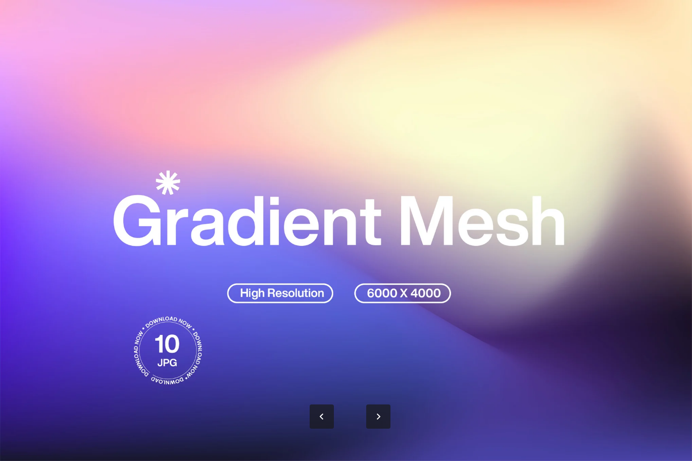 G6490 渐变网格背景素材PS/AI双格式设计师必备纹理素材包10 Gradient Mesh Background Design