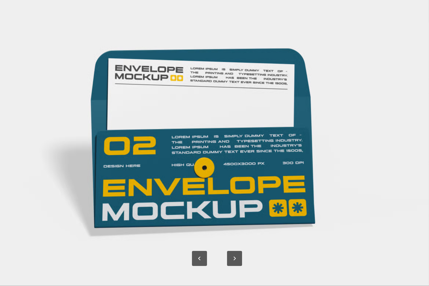 可编辑分层信封样机PSD/AI格式牛皮纸质感高分辨率设计素材模板Envelope Mockup-果觅网
