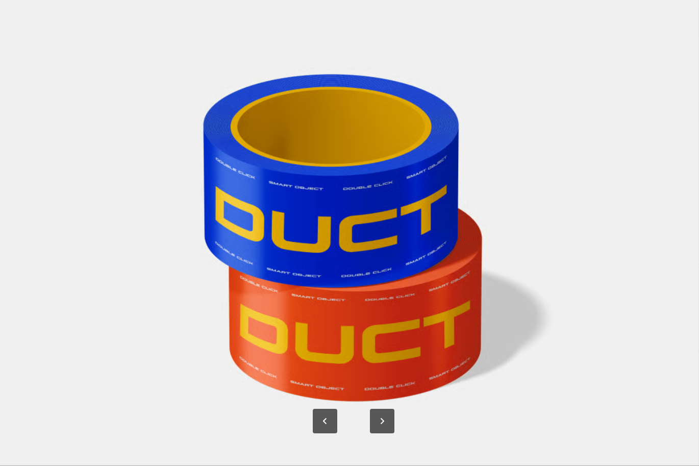 分层可编辑Tape样机PSD高清贴图素材透明背景多角度展示Tape Mockup-果觅网