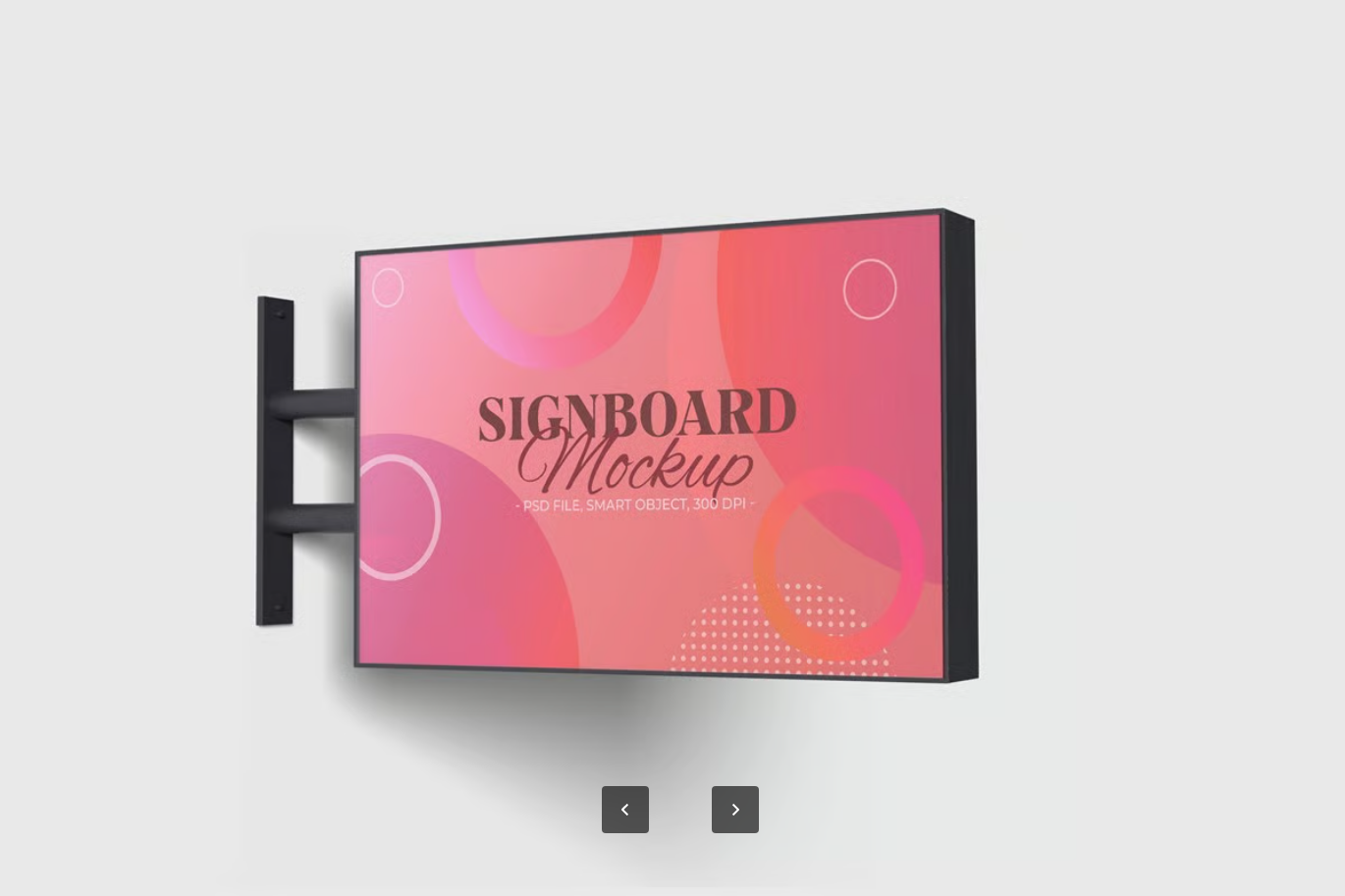 2025新款PSD分层PS样机素材高清可编辑店铺招牌门头展示实景合成Signboard Mockup-果觅网