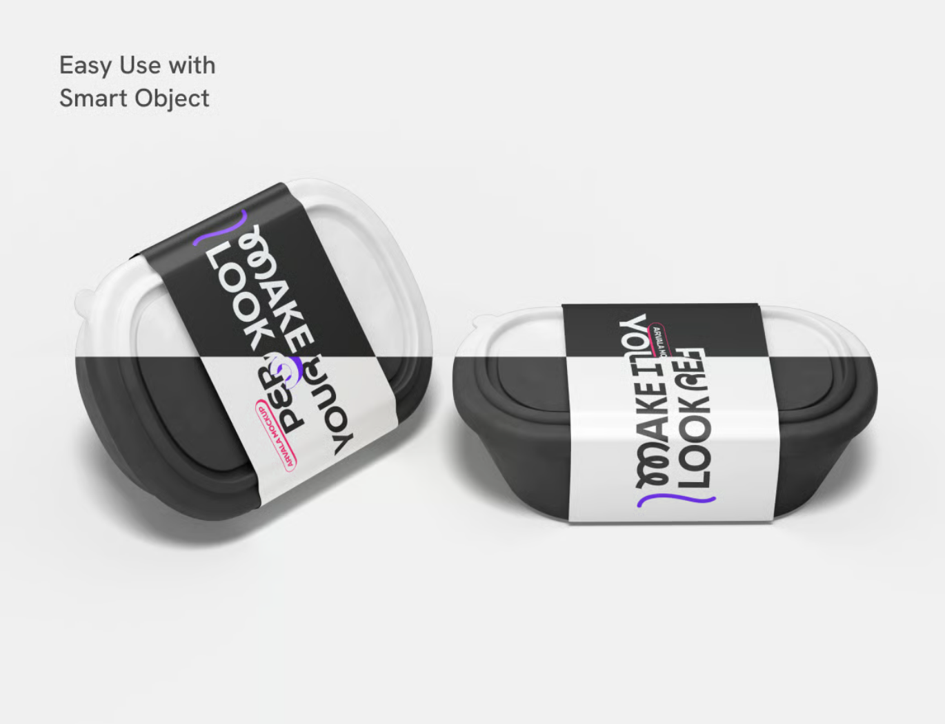 高端食品包装PSD分层样机可编辑立体展示设计素材Food Packaging Mockup-果觅网