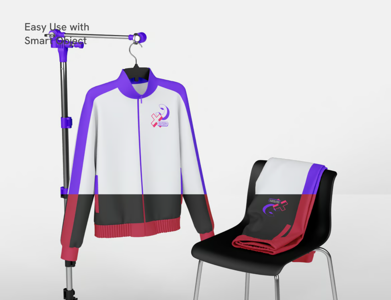 2025新款PSD分层T恤运动服样机模板可编辑高质量服装设计PS素材Tracksuit Mockup-果觅网