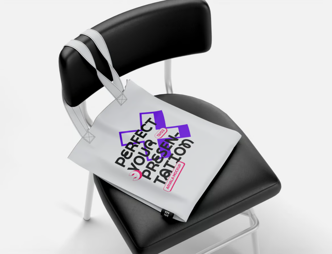 PSD分层可编辑Tote包样机Mockup高质量设计师必备多角度Totebag Mockup-果觅网