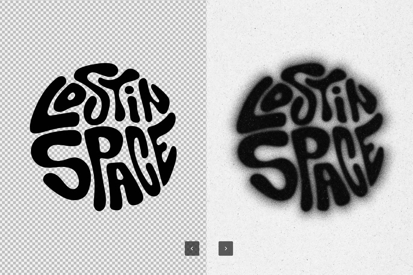 街头风喷漆文字LOGO特效一键生成PS动作涂鸦风格自动图层样式Spray Style Text & Logo Effect-果觅网