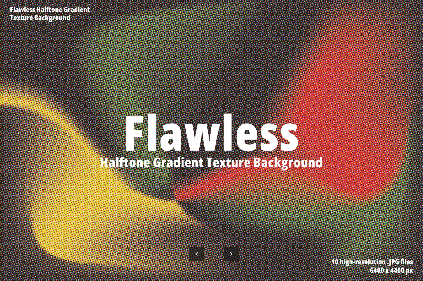 G6662 高清半调渐变纹理PS背景设计素材可无限缩放Flawless Halftone Texture Gradient Background