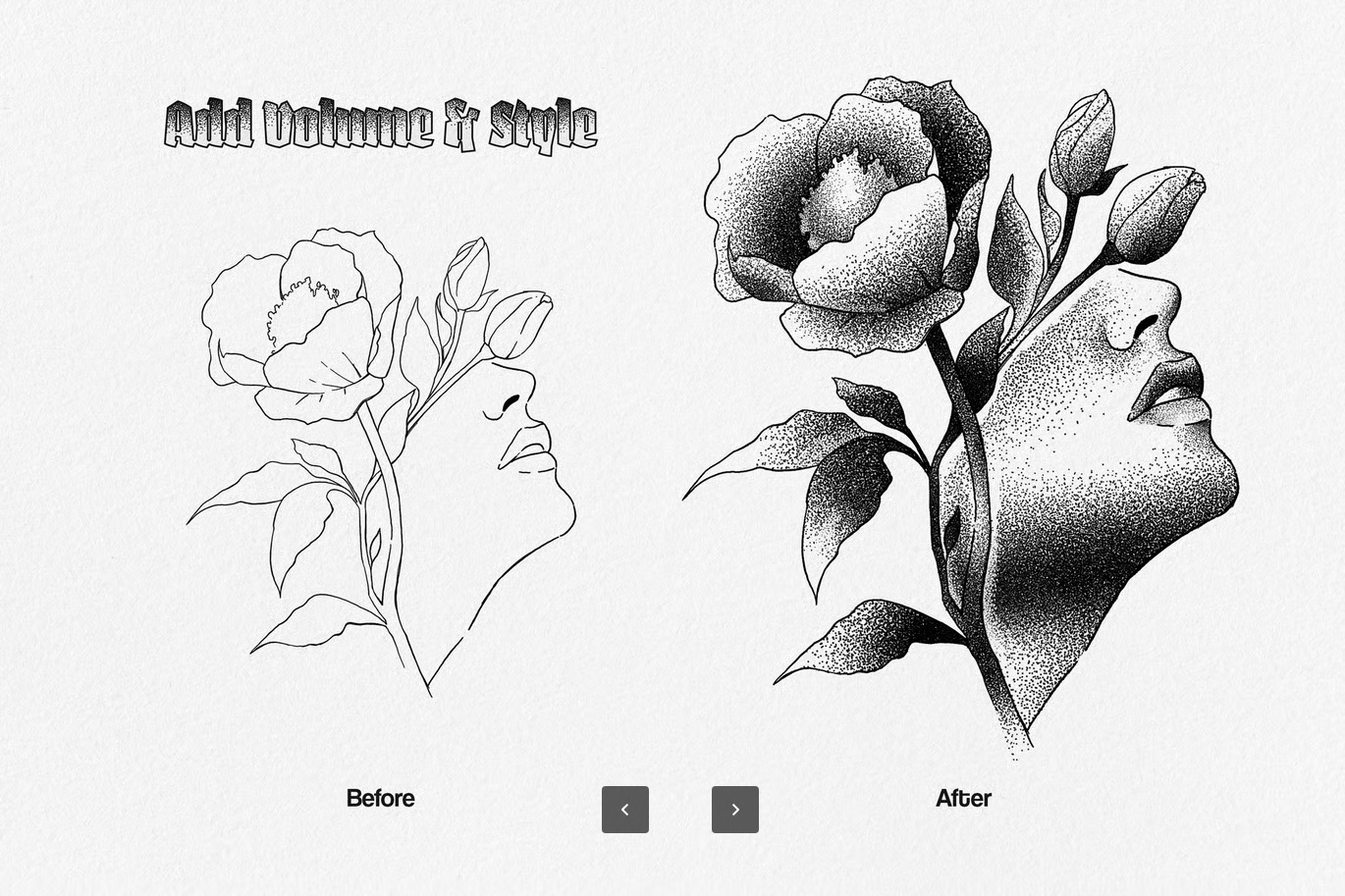 专业级Procreate点彩笔刷套装手绘质感插画必备设计师专用Pro5兼容Procreate Stipple Brushes-果觅网