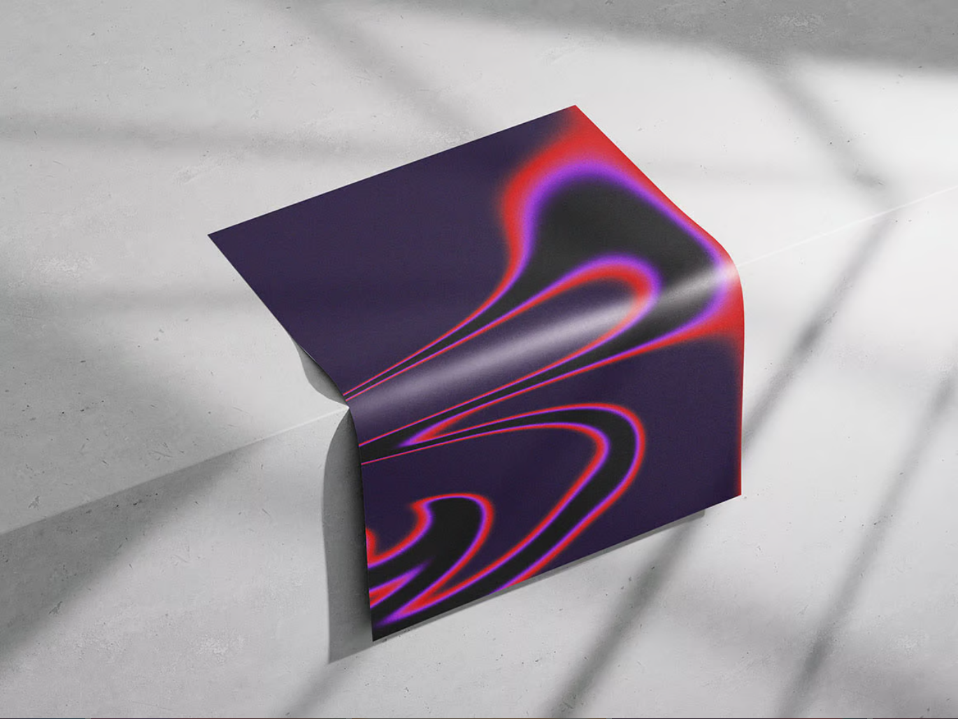 液体渐变纹理高清背景图创意设计素材PPT海报模板Romeo Liquid Gradient Texture Background-果觅网