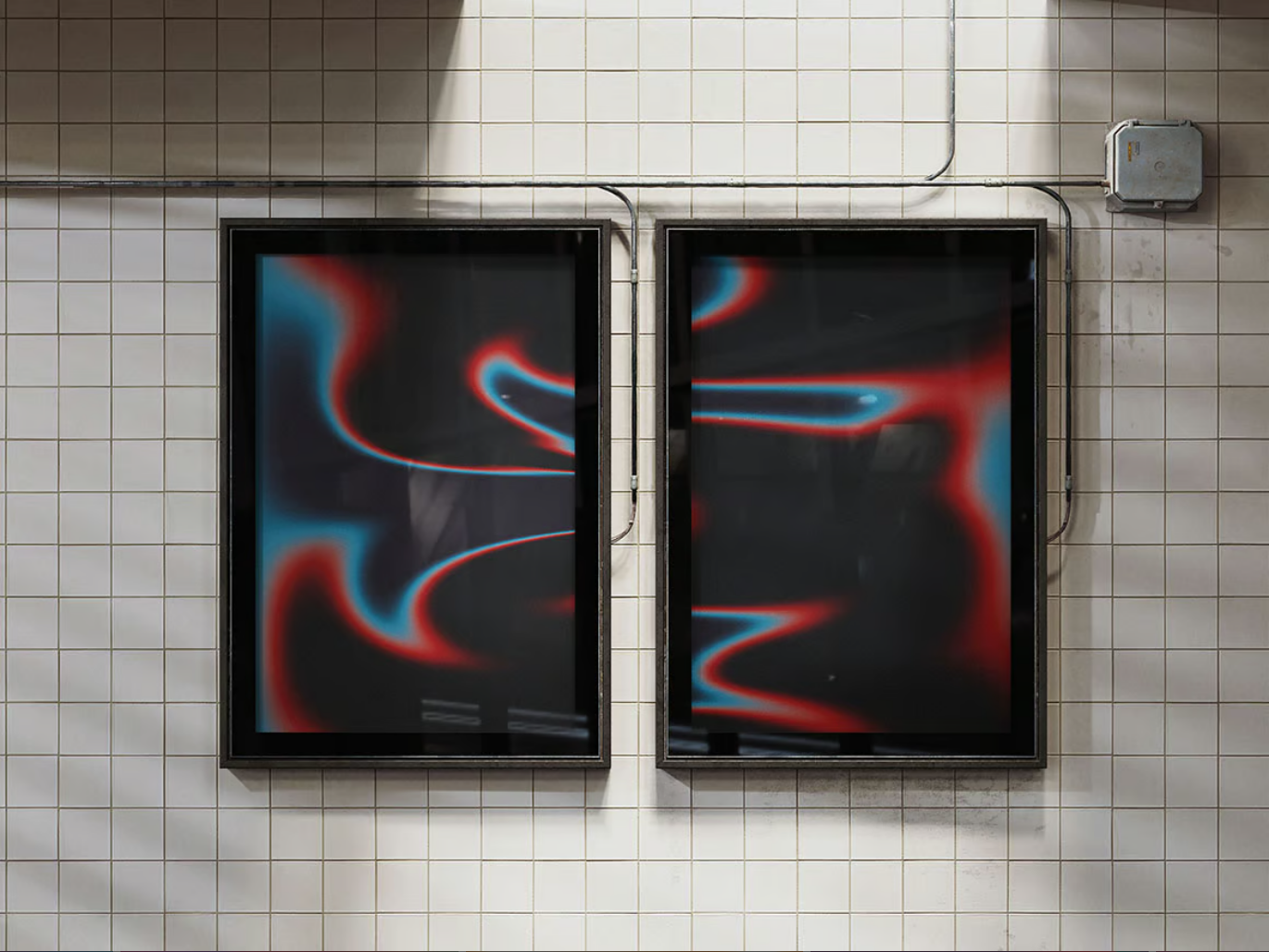 液态渐变纹理高清背景图设计素材PPT电商主图海报壁纸Cartney Liquid Gradient Texture Background-果觅网