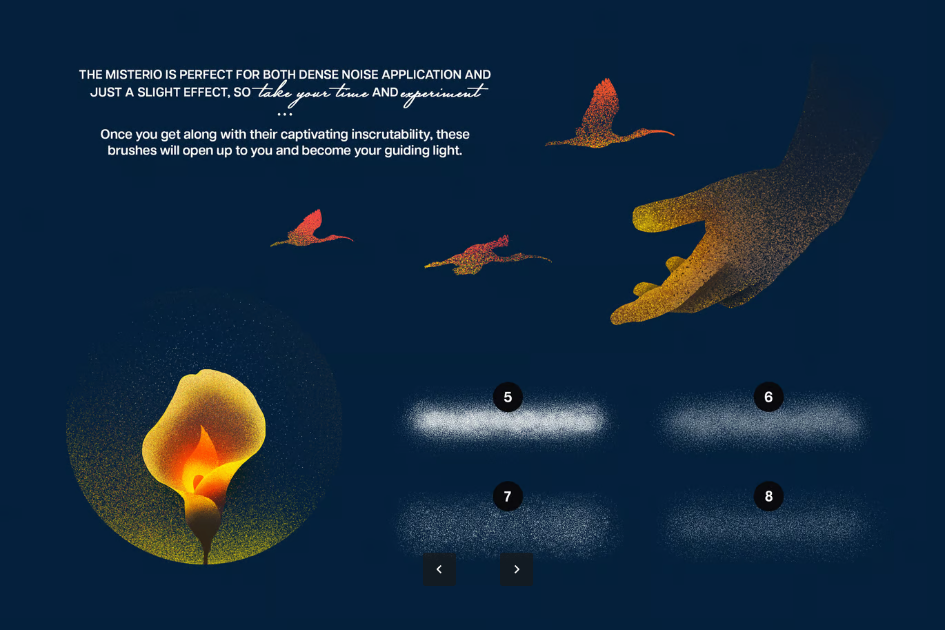 Misterio Shader PS动作一键调色Photoshop笔刷电影级滤镜设计师必备特效工具Misterio Shader Photoshop Brushes-果觅网