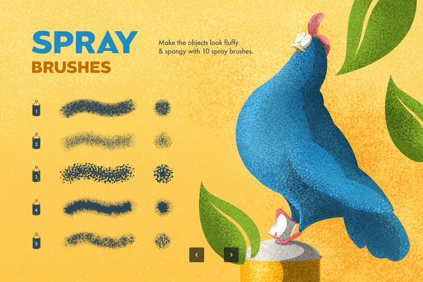 AI画笔套装矢量笔刷PS插件艺术效果一键生成创意设计工具素材包Artista Brushes for Illustrator-果觅网
