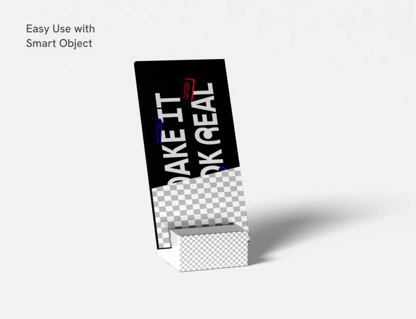 高端TableTent样机分层PSD可编辑餐饮桌牌3D立体展示PS素材模板Table Tent Signage Mockup-果觅网