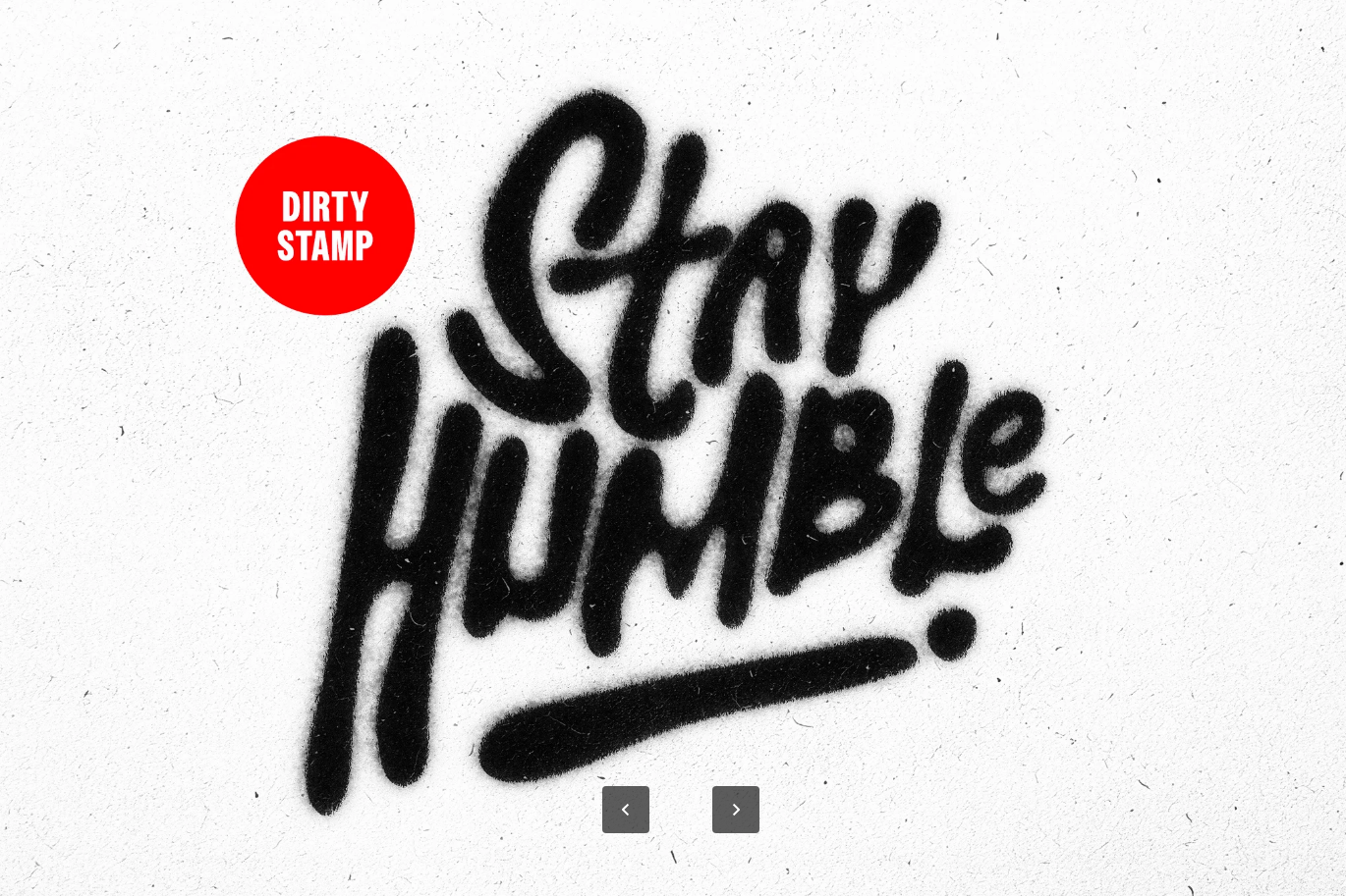 G6759 PS动作一键生成脏印文字LOGO特效复古质感设计师必备素材包Dirty Stamp Text & Logo Effect
