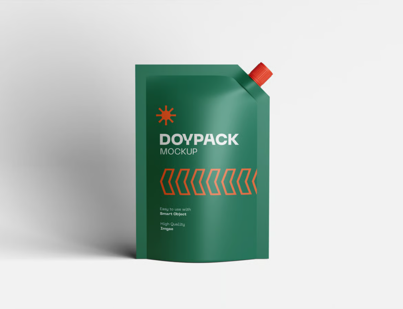 分层PSD可编辑doypack包装样机透明背景高清设计素材mockupDoypack Mockup-果觅网