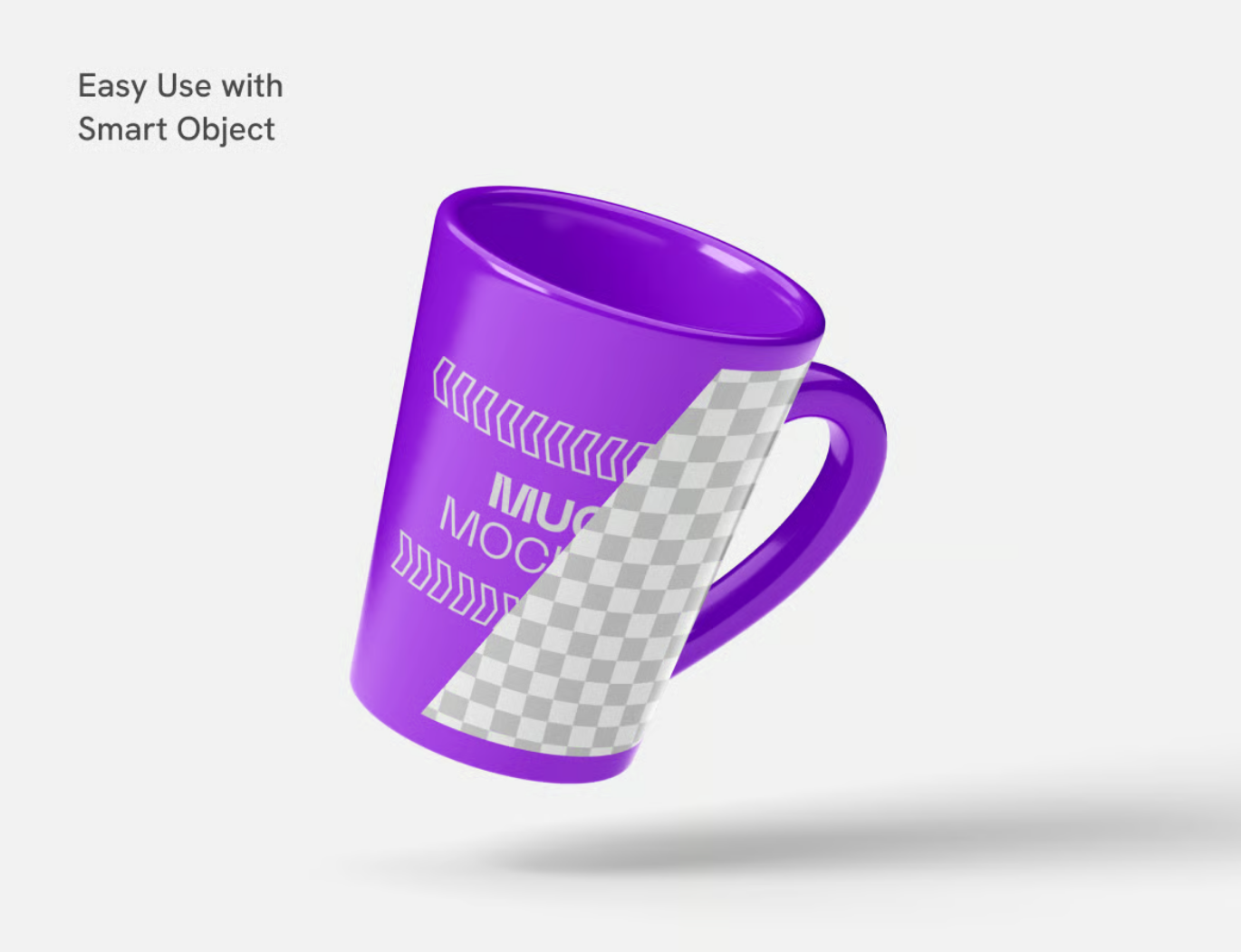 PS样机3D马克杯模板分层可编辑文字高清分辨率设计素材PSD文件Mug Mockup-果觅网