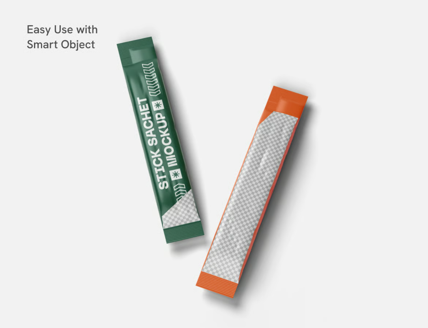 PS样机stick sachet分层可编辑包装设计模板高端质感品牌展示Stick Sachet Mockup-果觅网