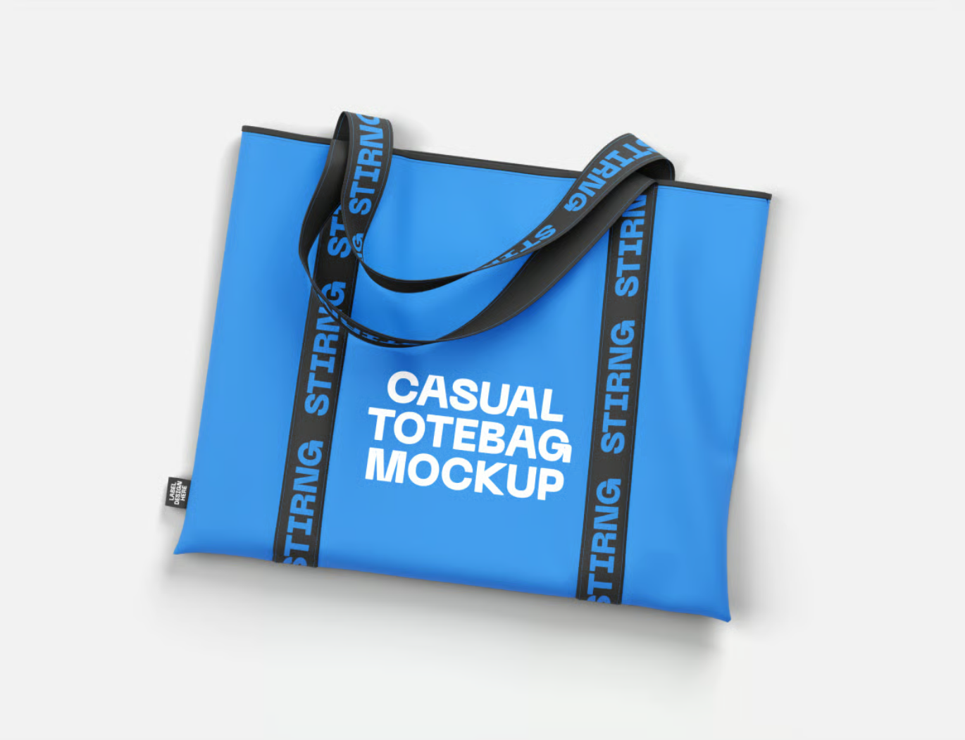 2025新款PS分层托特包Mockup可换图智能对象高清简约风Casual Totebag Mockup-果觅网