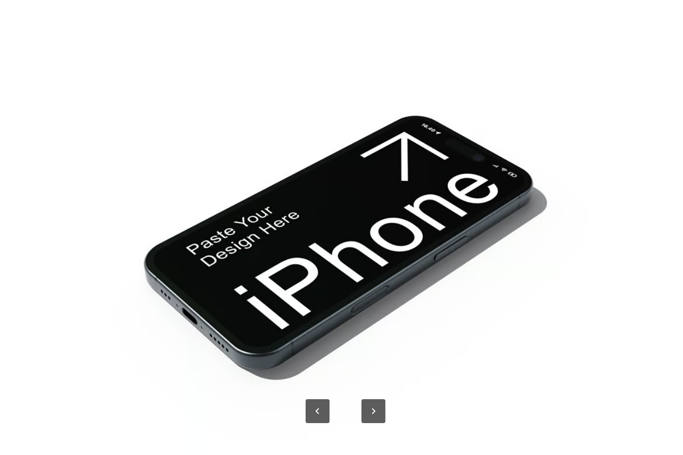 iPhone16样机PSD分层素材4K高清手机模型设计师必备UI展示模板iPhone 16 - Hand Mockup-果觅网
