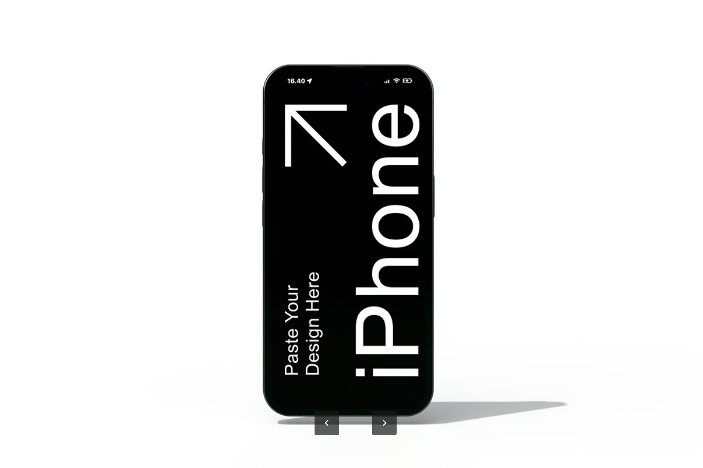 iPhone16样机PSD分层素材4K高清手机模型设计师必备UI展示模板iPhone 16 - Hand Mockup-果觅网