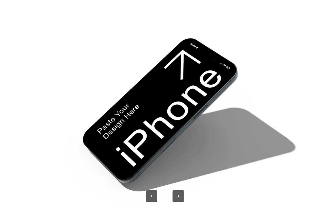 iPhone16样机PSD分层素材4K高清手机模型设计师必备UI展示模板iPhone 16 - Hand Mockup-果觅网
