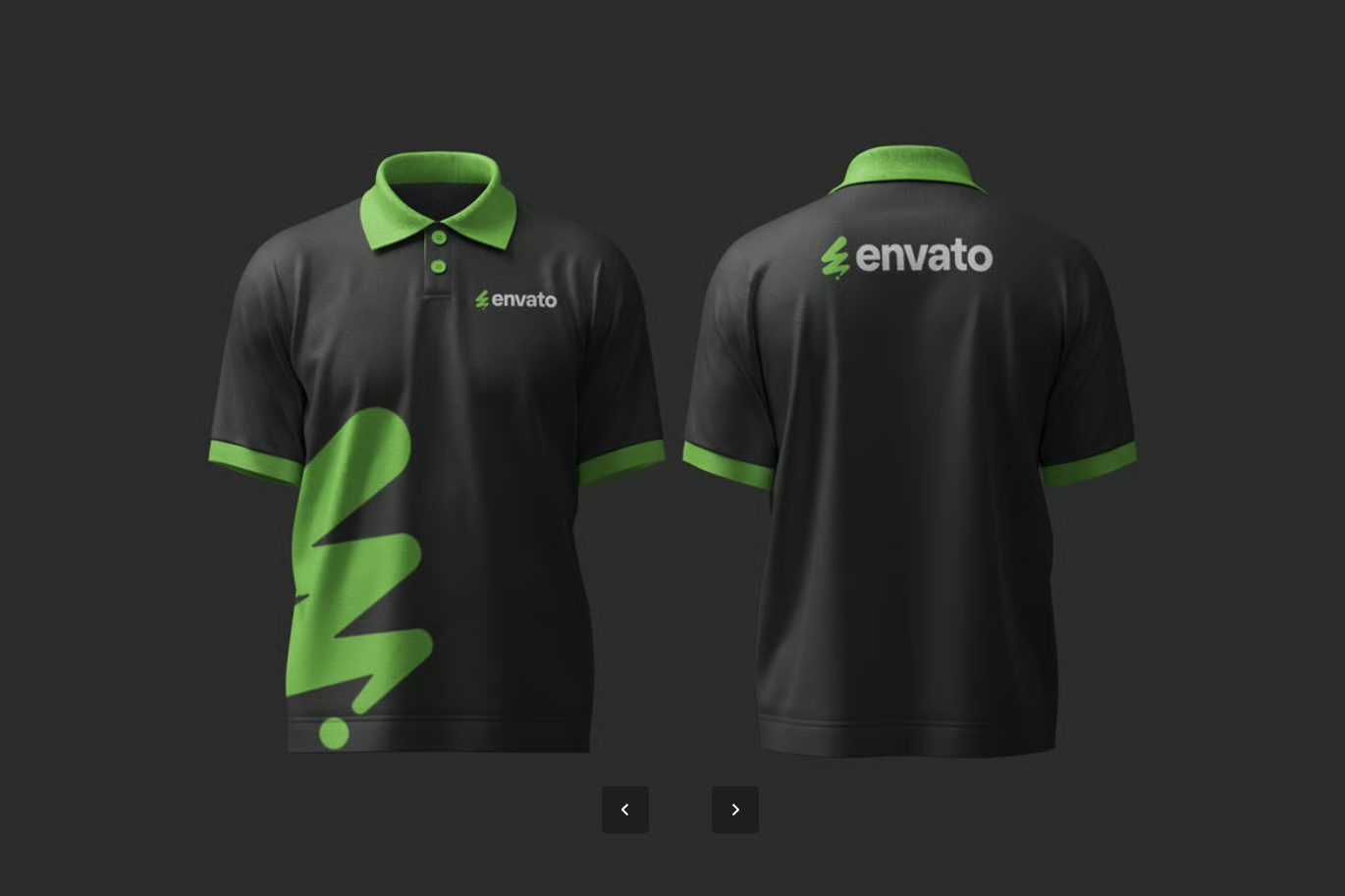 2025新款PSD分层可编辑Polo衫Mockup高清立体感服装设计模板Polo Shirt Mockup-果觅网