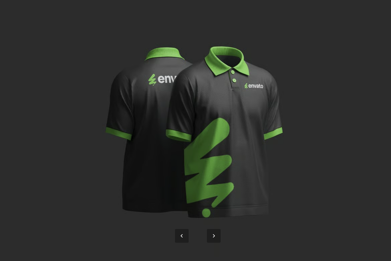 2025新款PSD分层可编辑Polo衫Mockup高清立体感服装设计模板Polo Shirt Mockup-果觅网