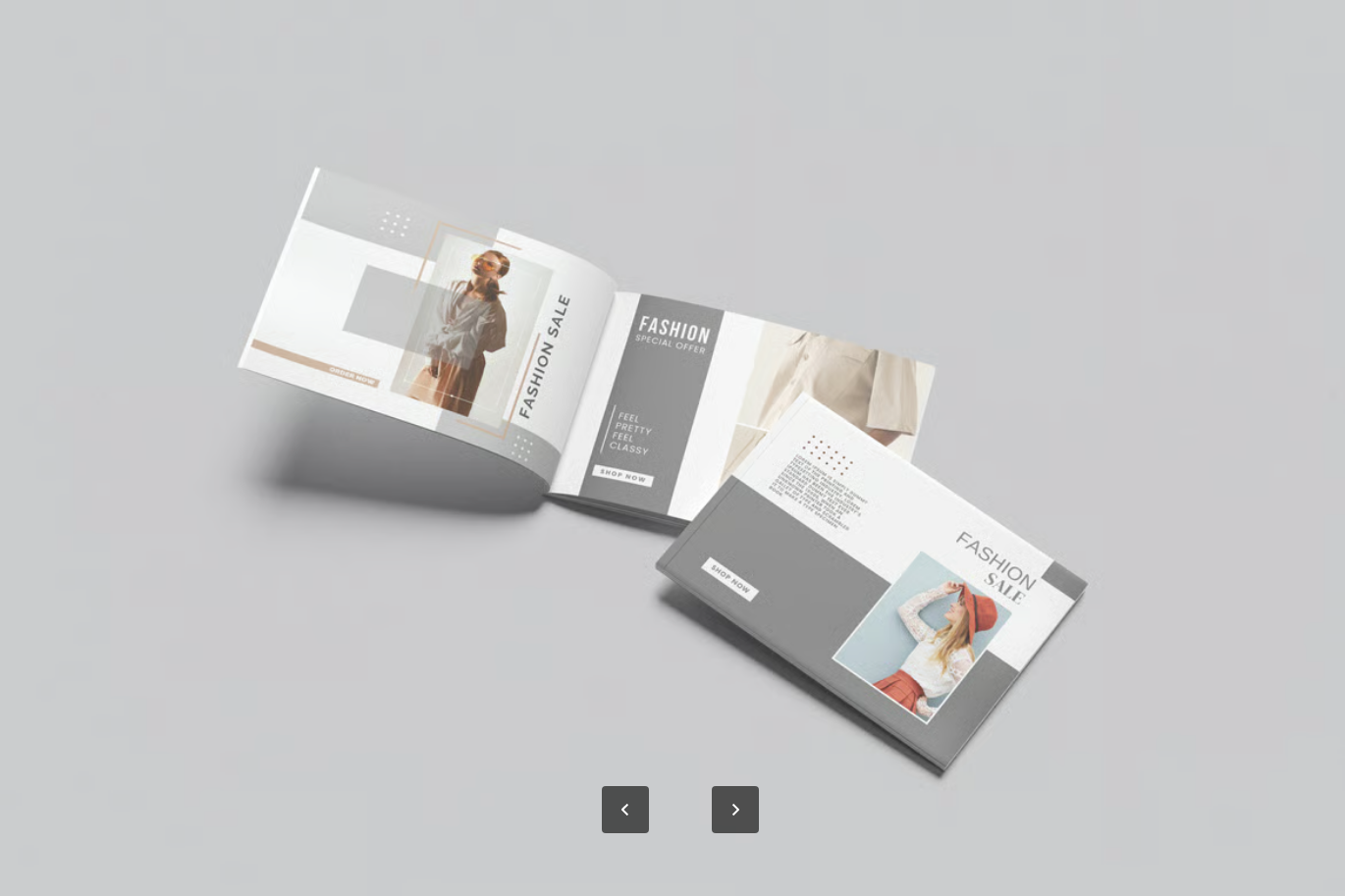 高端PS样机A4横版杂志模板可编辑图层真实效果设计展示A4 Landscape Magazine Mockup-果觅网