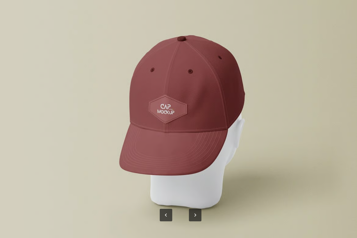 高端质感帽子样机PSD分层可编辑文字多角度展示设计师必备素材Cap Mockup-果觅网