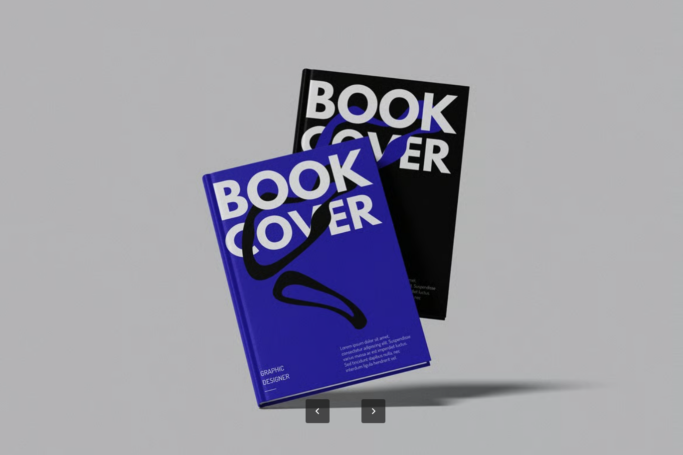 PS分层可编辑书本样机高清书籍模型多角度展示设计素材2025款Book Mockup-果觅网