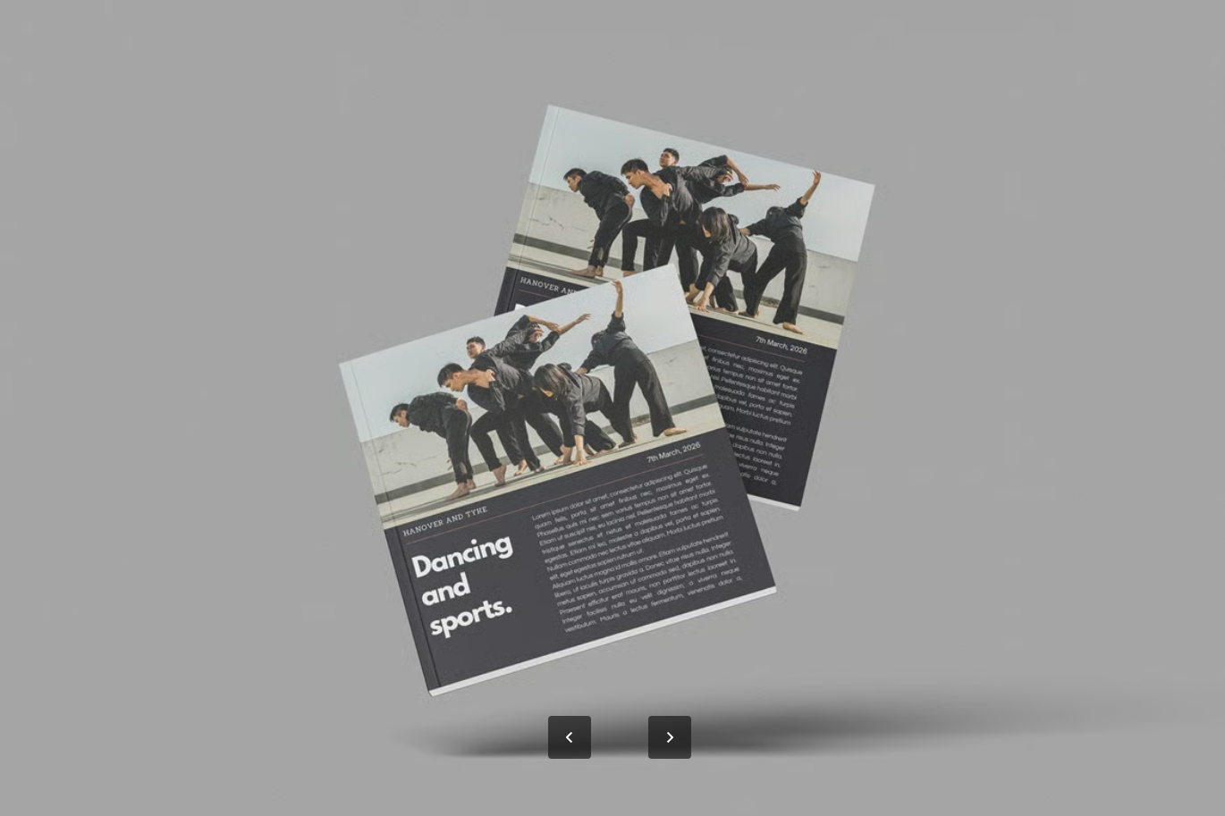 PS样机方形书籍封面3D展示分层设计可编辑模板素材Square Book Cover Mockup-果觅网
