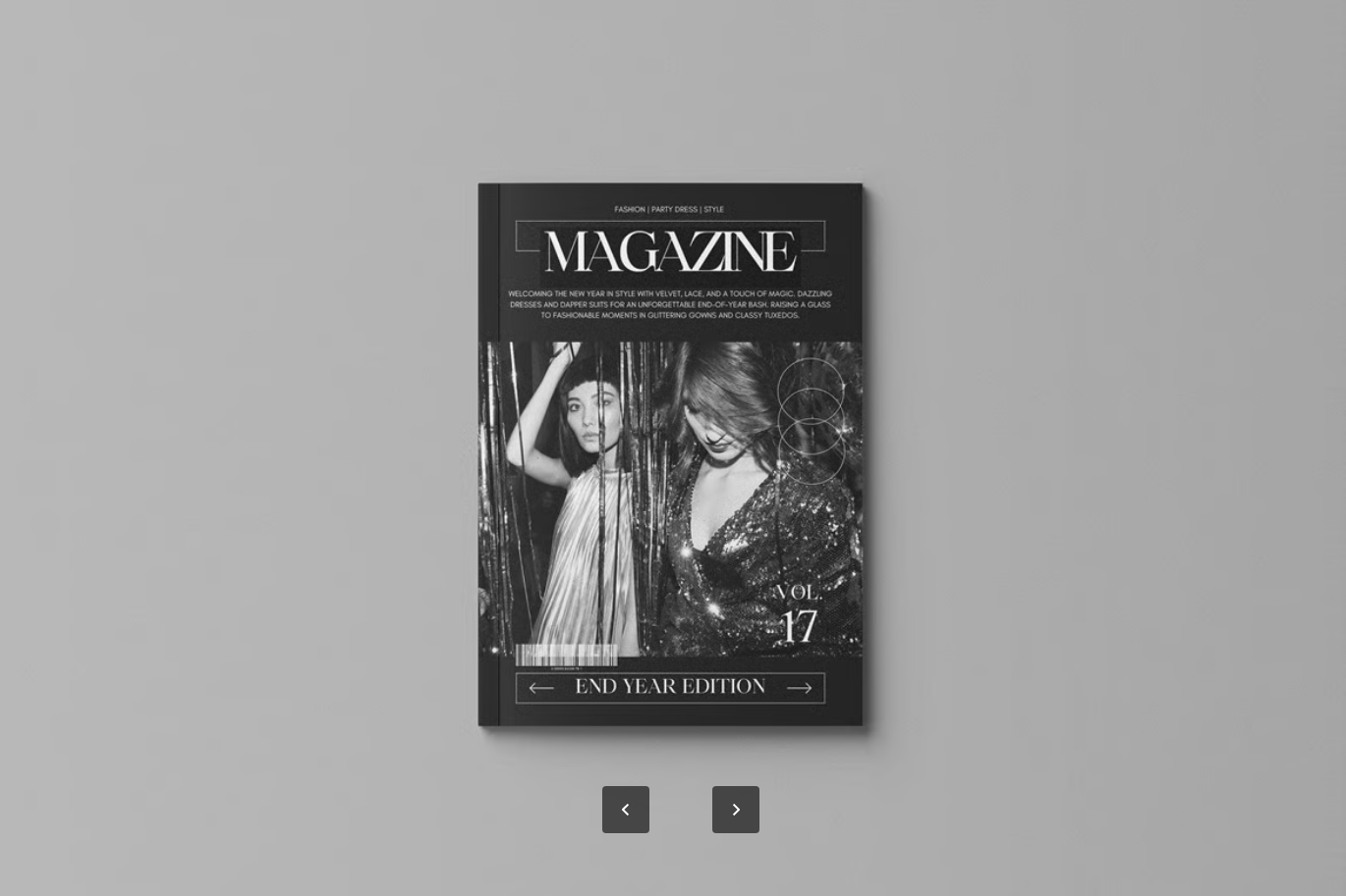 高端杂志样机PSD分层可编辑2025新款立体展示MOCKUP设计素材模板Magazine Mockup-果觅网