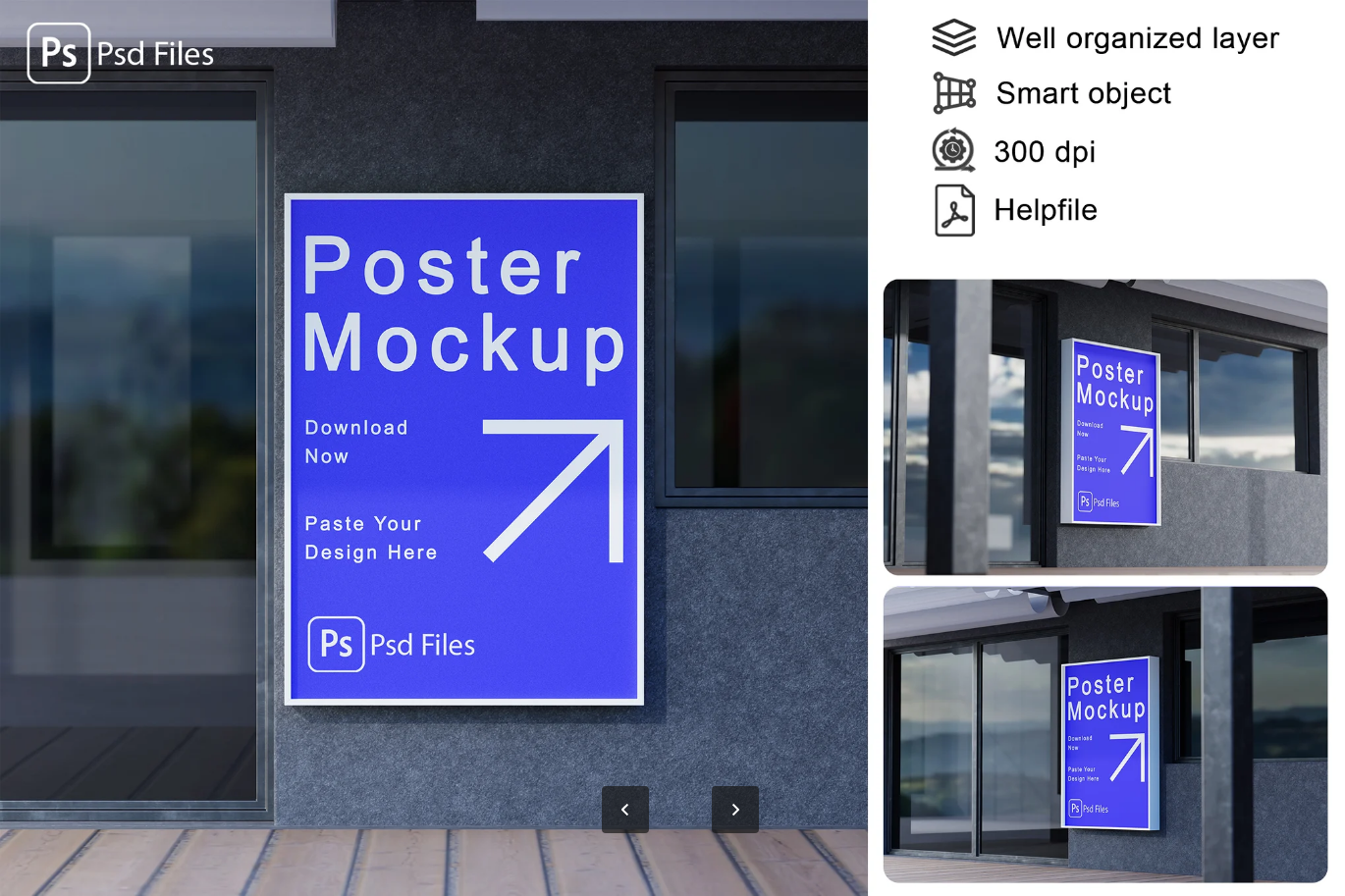 G6939 2025新款高端PS海报样机分层可编辑原创设计师必备模板Poster Mockup