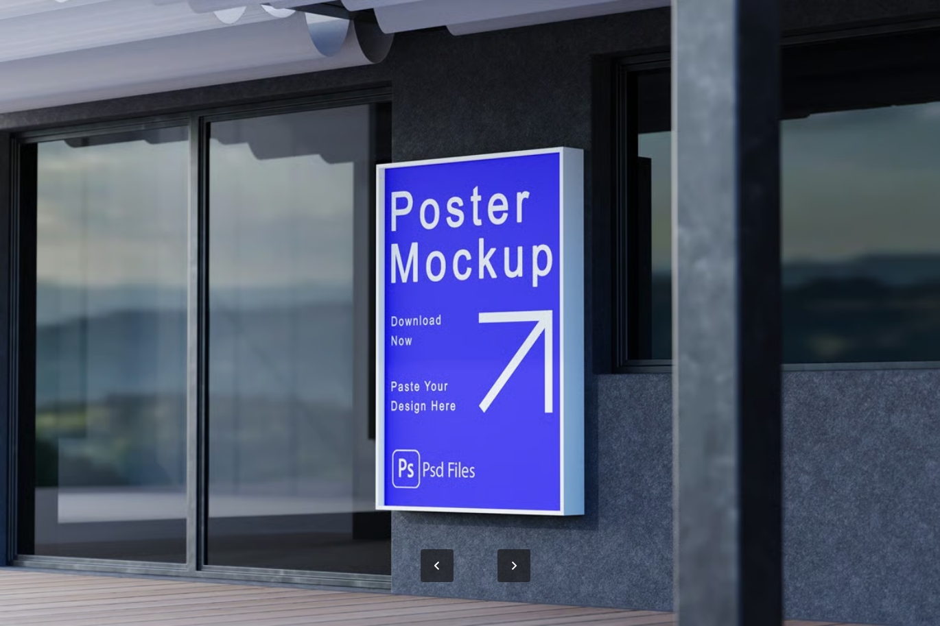 2025新款高端PS海报样机分层可编辑原创设计师必备模板Poster Mockup-果觅网
