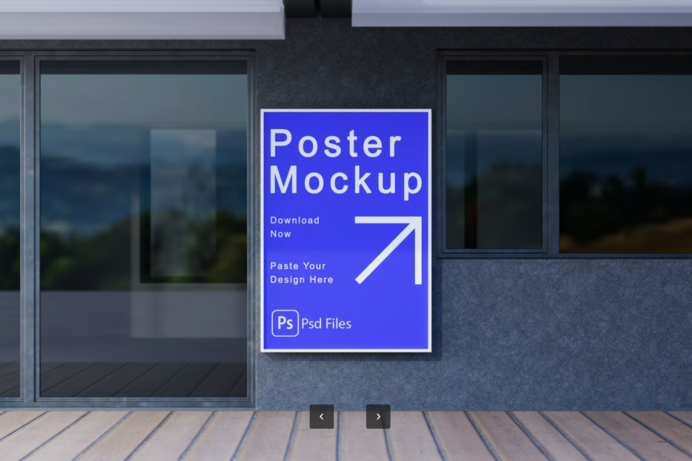 2025新款高端PS海报样机分层可编辑原创设计师必备模板Poster Mockup-果觅网