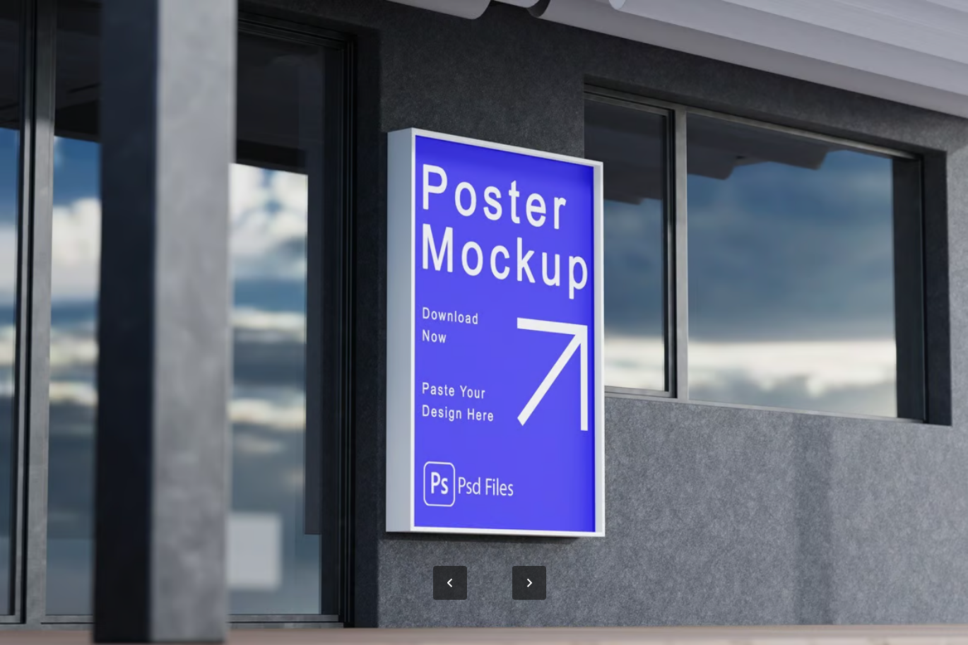 2025新款高端PS海报样机分层可编辑原创设计师必备模板Poster Mockup-果觅网