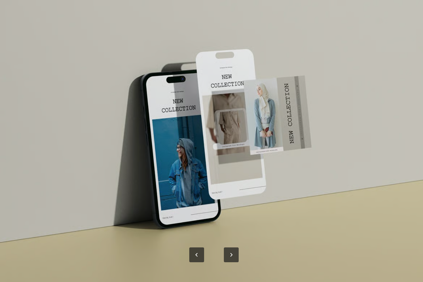 2025新款分层PSD格式InstagramPost样机高清可编辑社交媒体设计模板Instagram Post Mockup-果觅网