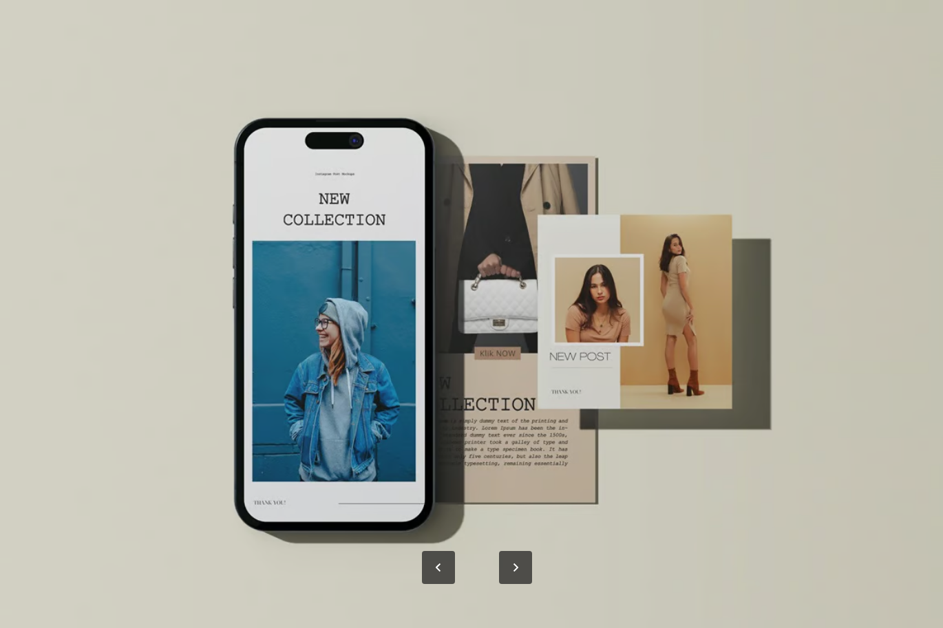 2025新款分层PSD格式InstagramPost样机高清可编辑社交媒体设计模板Instagram Post Mockup-果觅网