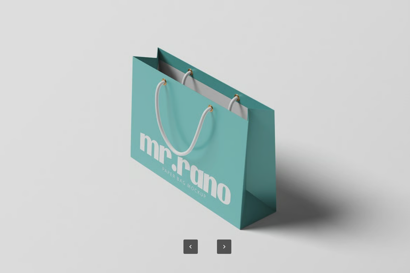 PSD购物袋模板分层可编辑智能对象4500x3000高清设计素材4套Shopping Bag Mockup-果觅网