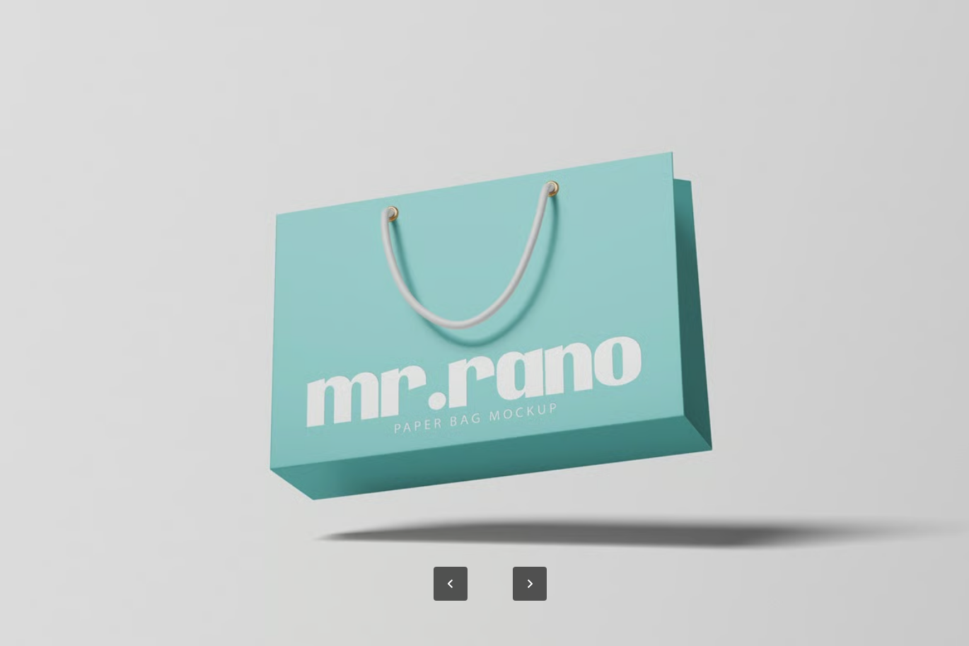 PSD购物袋模板分层可编辑智能对象4500x3000高清设计素材4套Shopping Bag Mockup-果觅网
