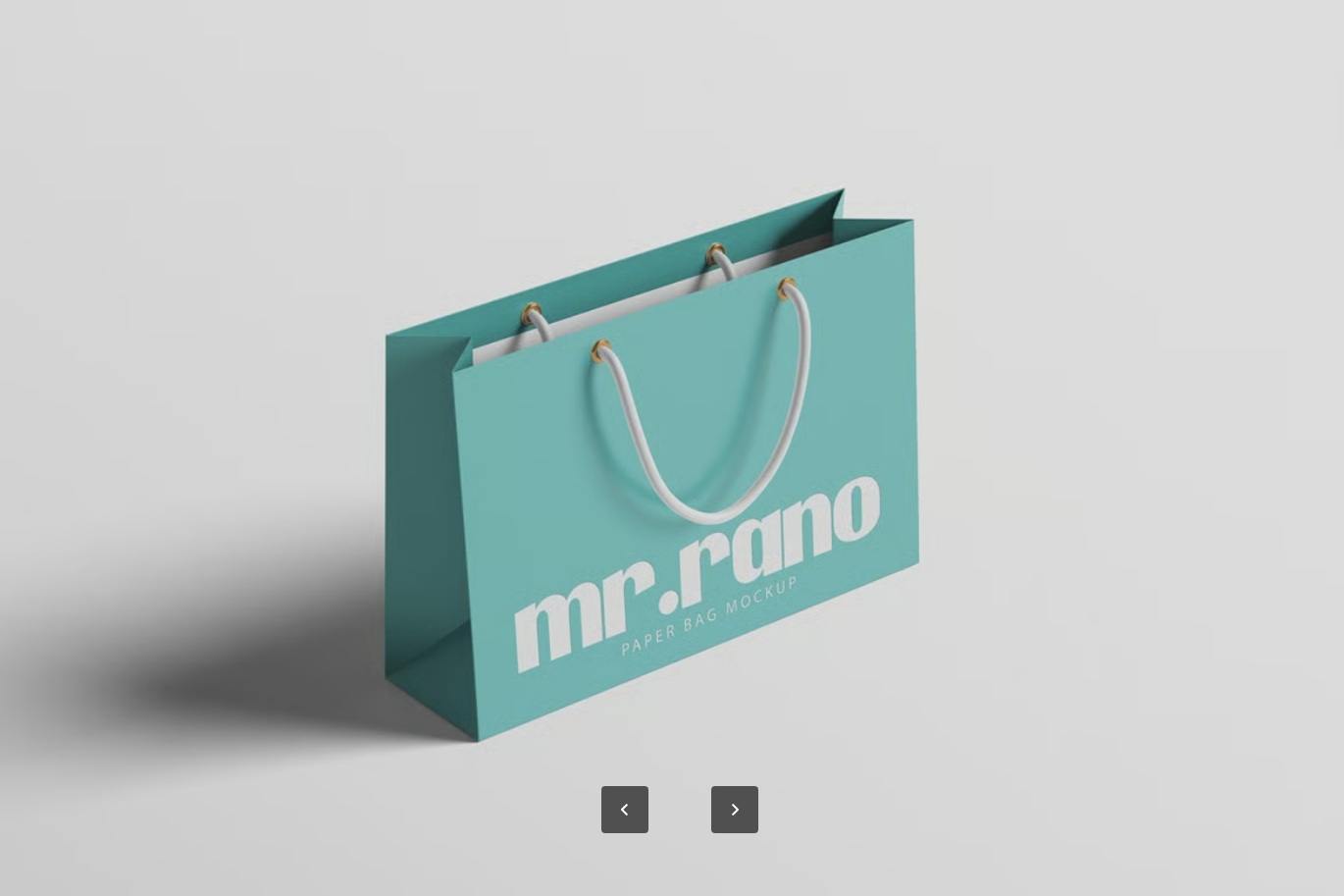 PSD购物袋模板分层可编辑智能对象4500x3000高清设计素材4套Shopping Bag Mockup-果觅网