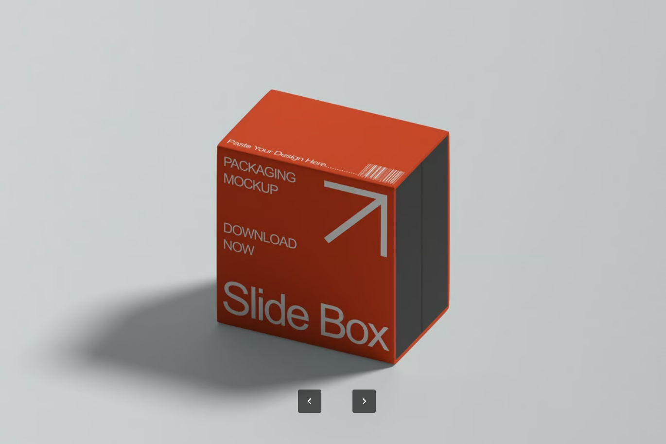 分层PSD礼盒样机智能对象可编辑高分辨率4500x3000设计素材Slide Gift Box Mockup-果觅网