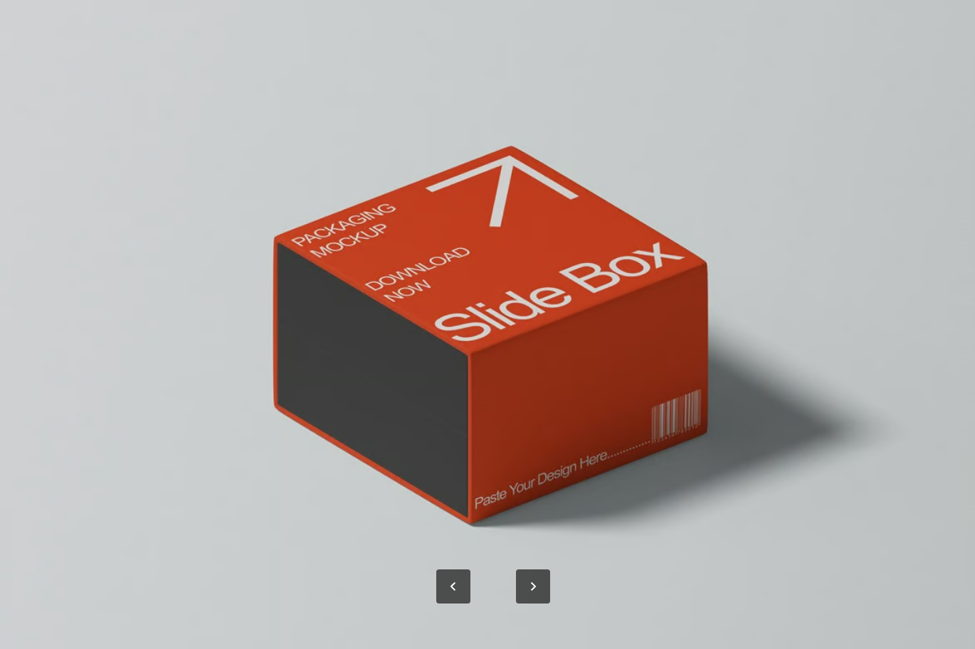 分层PSD礼盒样机智能对象可编辑高分辨率4500x3000设计素材Slide Gift Box Mockup-果觅网