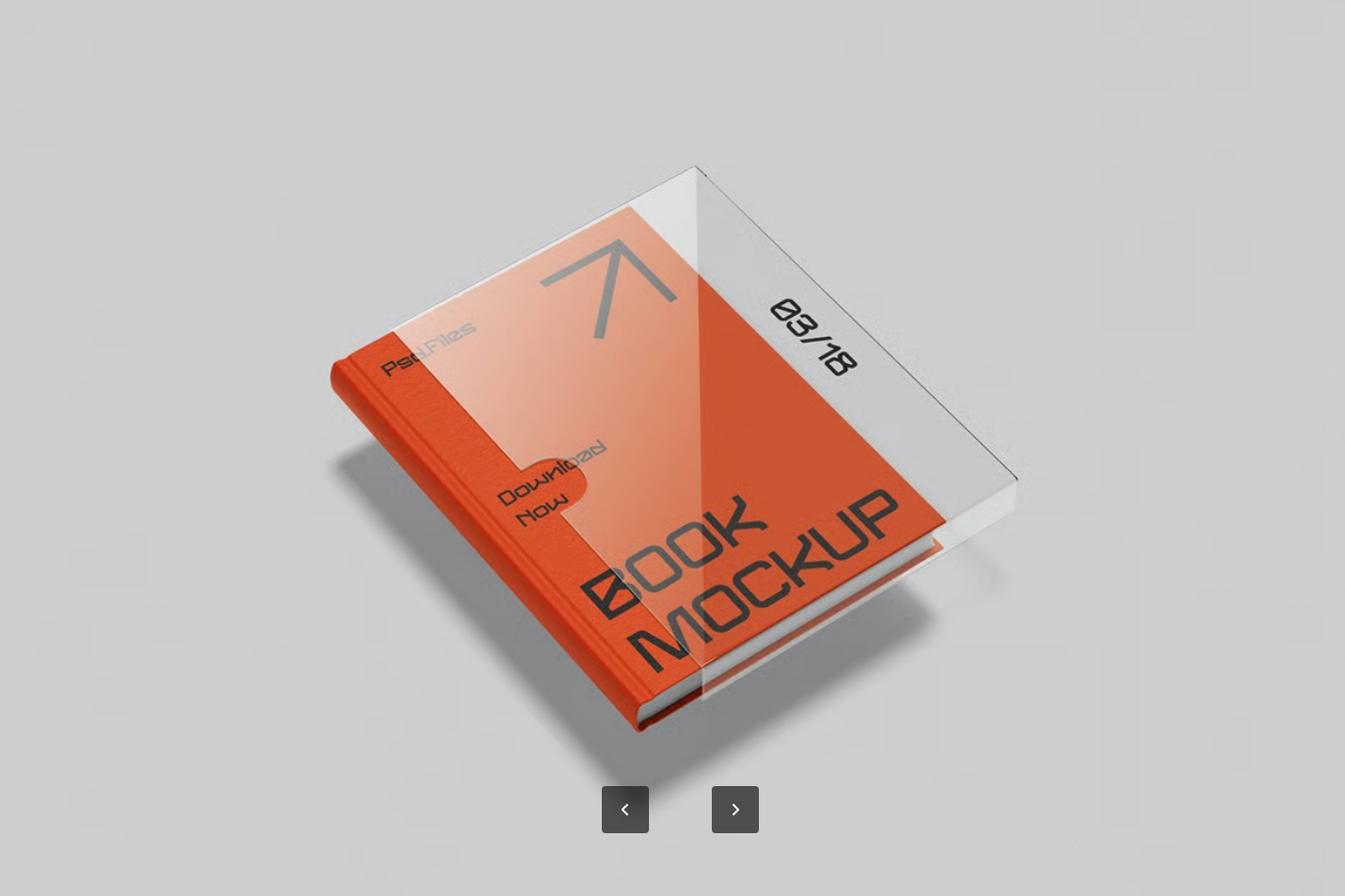 书籍模型PSD模板高清可编辑智能图层透明背景设计素材3款Book Mockup-果觅网