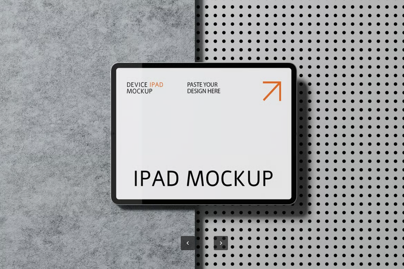 iPad样机PSD分层文件4合1套装智能对象可替换设计4500x3000高分辨率iPad Mockup-果觅网