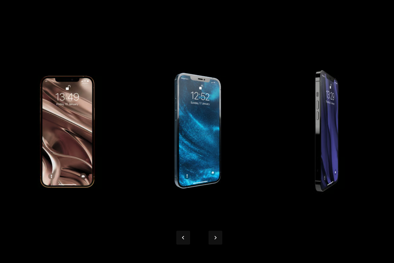 iPhone12Pro高精度PSD模型5000分辨率智能换色设计素材iPhone 12 Pro Mockup-果觅网