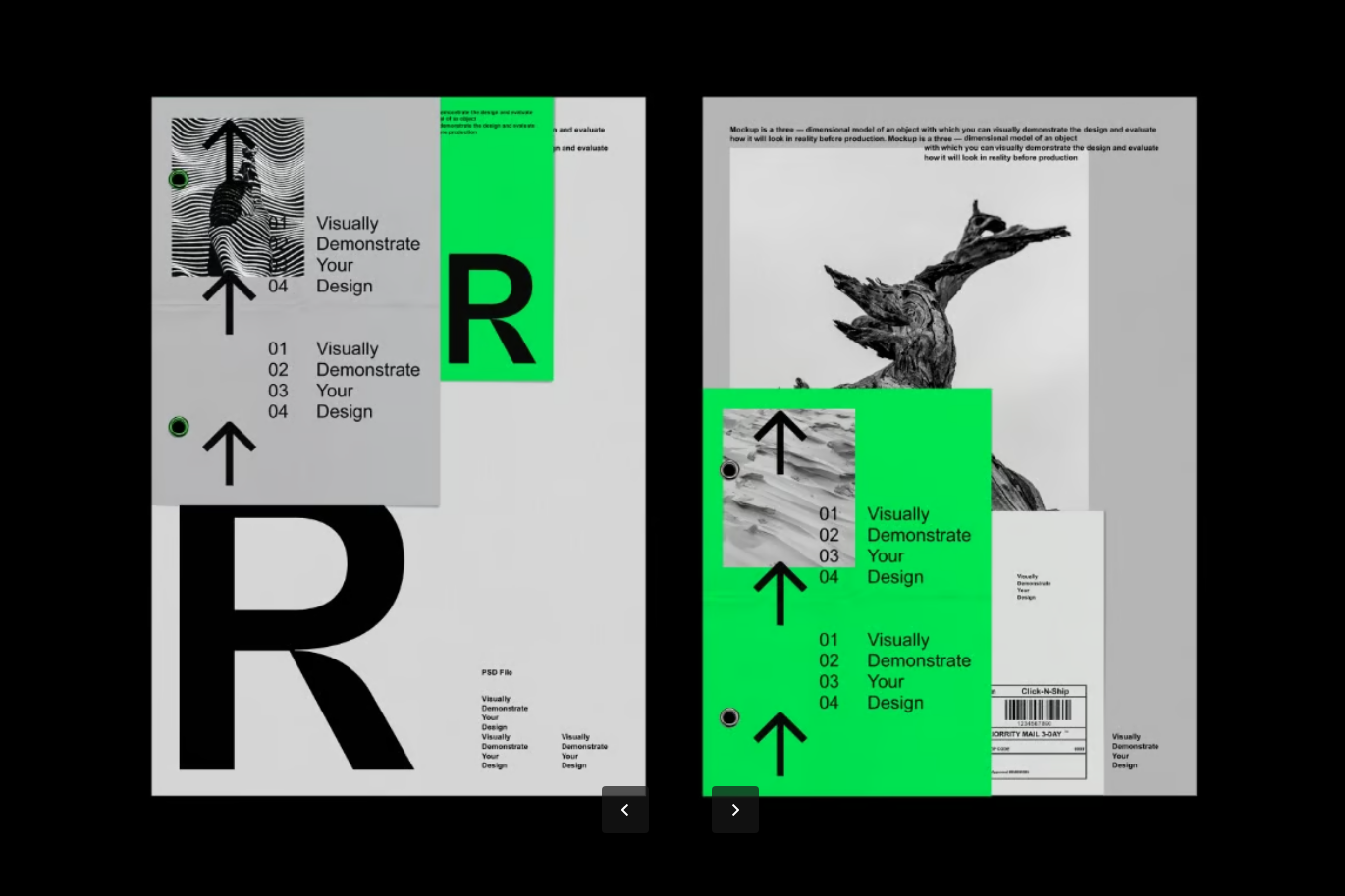智能对象层PSD分层模板6000x4500px高分辨率300dpi透明背景可编辑Brand Identity Mockup Set-果觅网